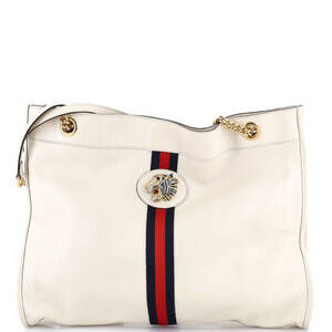 Gucci Rajah Chain Tote Leather Large #215058G15B